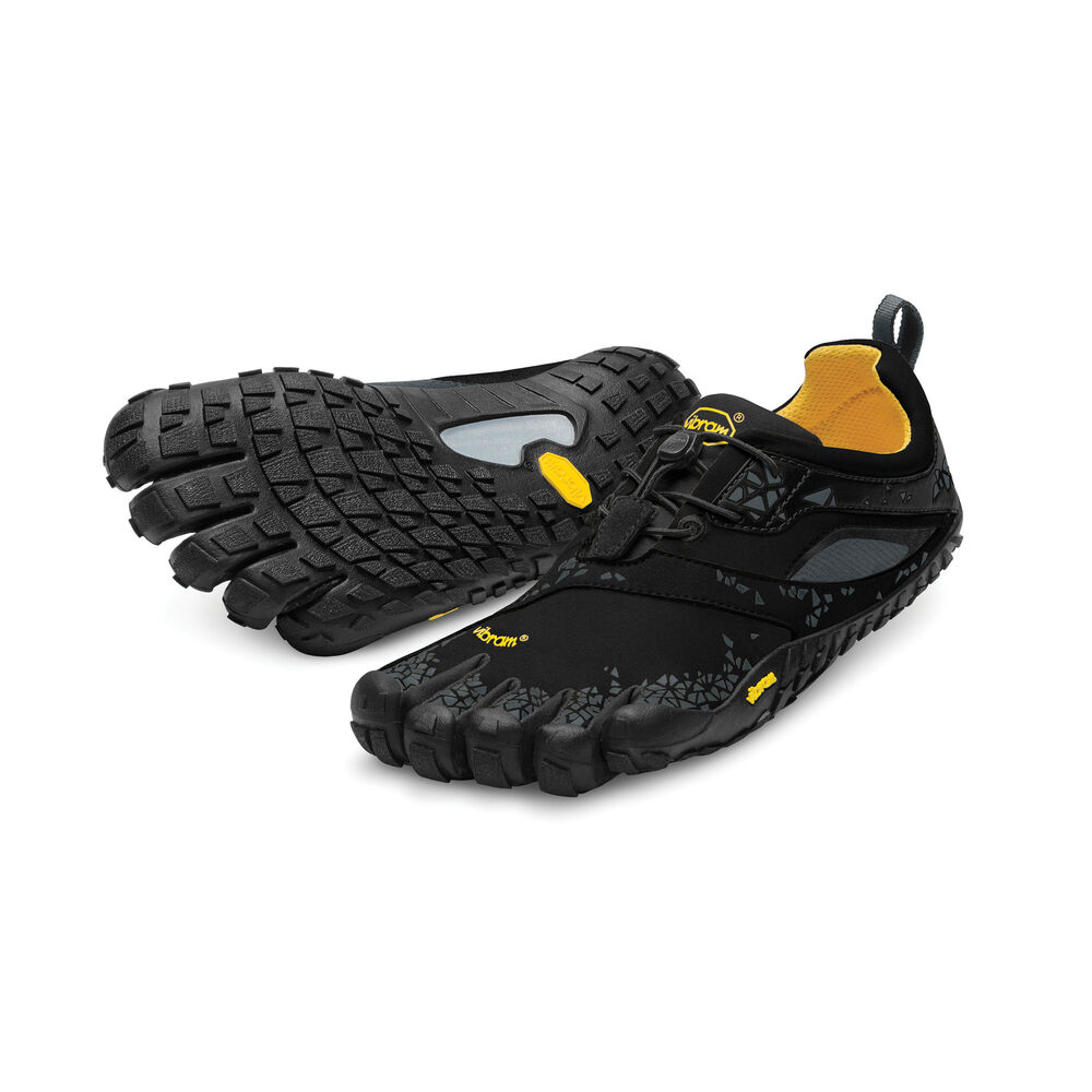 Vibram Fivefingers Spyridon MR Erkek Koşu Ayakkabısı Siyah/Gri,GD7069532